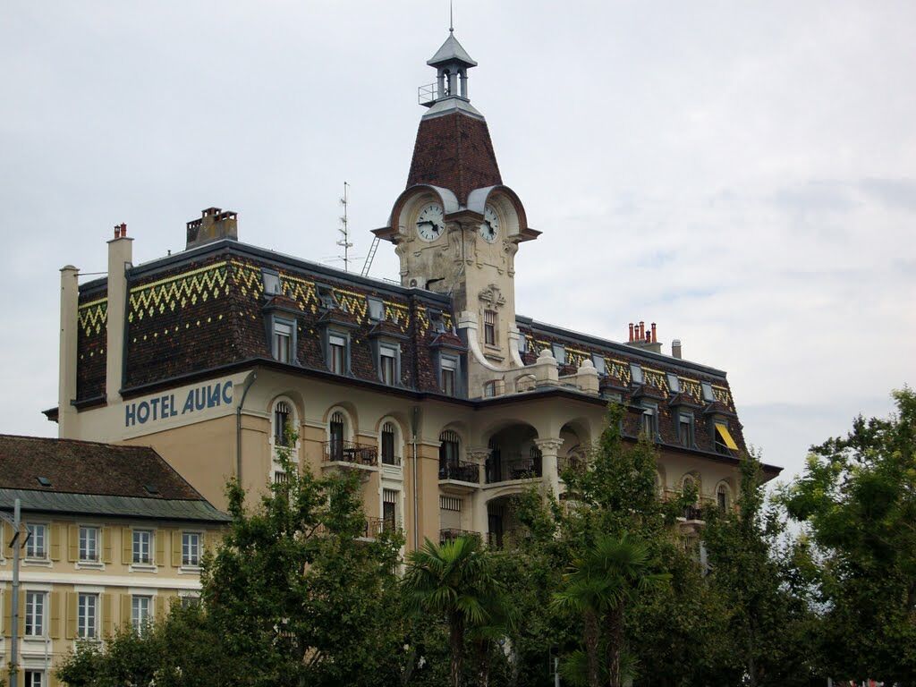 Hotel Aulac Lausana Exterior foto